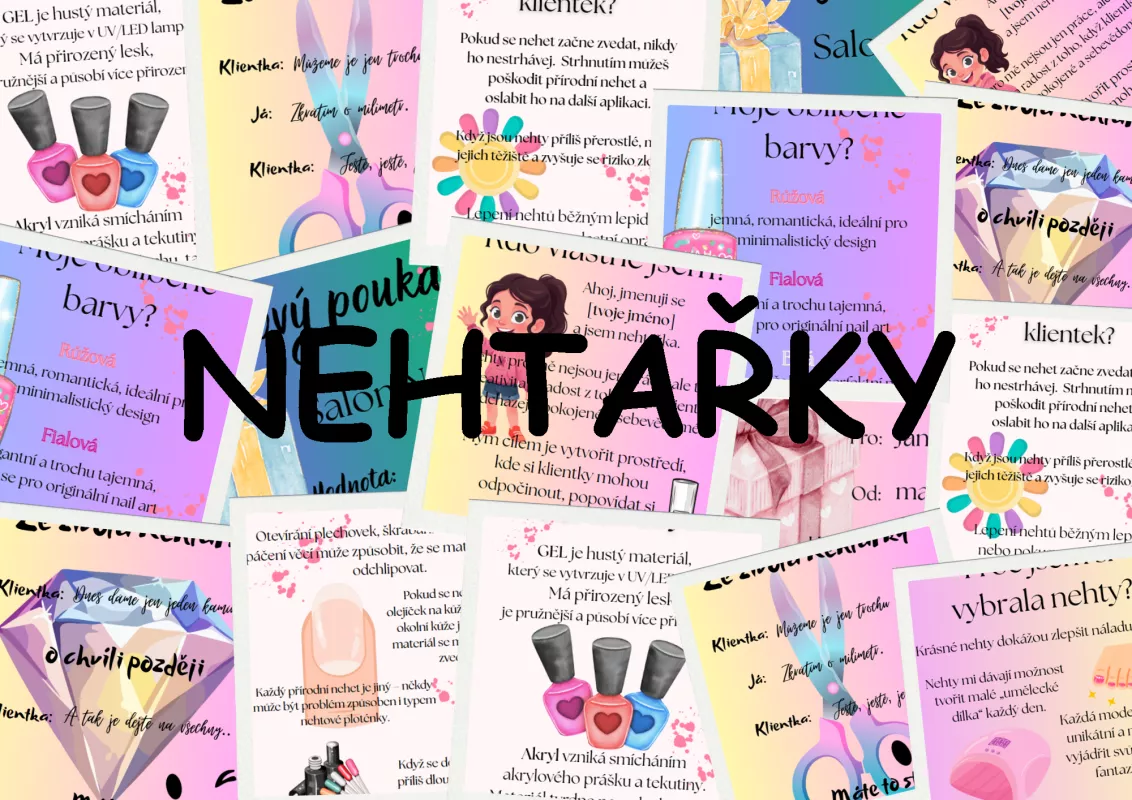 Digitální balíček na 30 dní pro "Nehtařky"