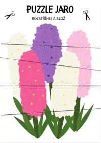 Puzzle rozstříhej a slož